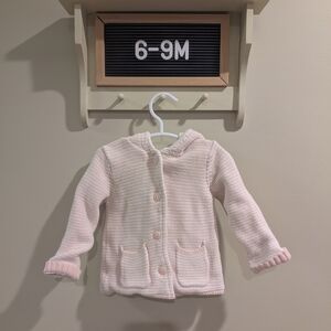 F&F Pink Knit Baby Jacket